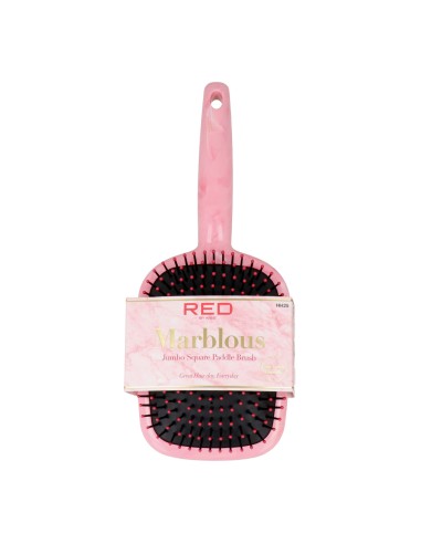 Red Kiss Marblous Jumbo Paddle Brush