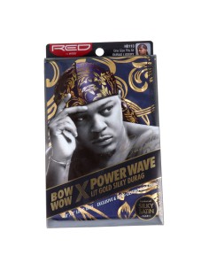 Red Kiss Power Wave Lit Silky Durag Luxury