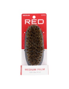 Red Kiss Professional 100% Boar Medium Palm Brush