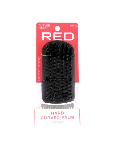 Red Kiss Professional Hard Curved Palm Brush