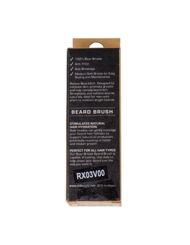 Red Kiss Premium Beard Brush Pocket
