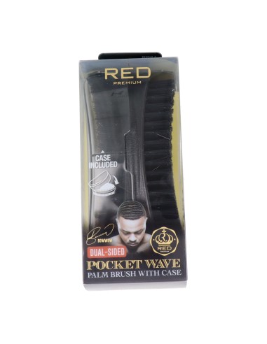 Brosse à paume double incurvée Red Kiss Premium