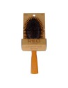 Brosse ovale en bois à feuilles persistantes de qualité supérieure Red Kiss