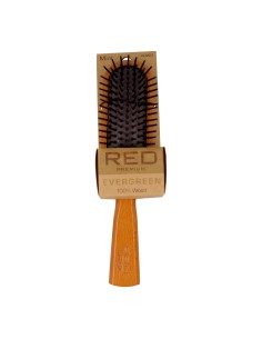 Red Kiss Premium Evergreen Wooden Brush Styling Mini