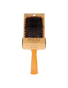 Red Kiss Premium Evergreen Wooden Bsh Square Boar Paddle