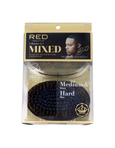 Red Kiss Premium M H Mixed Palm Boar Brush With Case