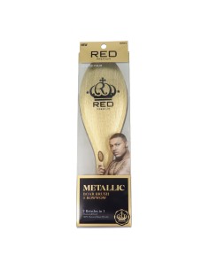 Red Kiss Premium Mixed Boar Brush Metallic Gold Wa