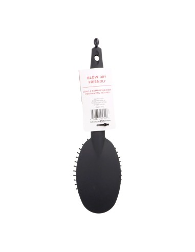 Red Kiss Rubberized Paddle Brush (Oval)