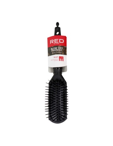 Red Kiss Rubberized Paddle Brush (Small)