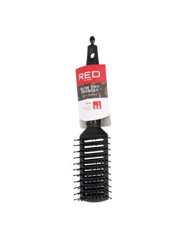 Red Kiss Rubberized Vent Brush