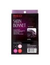 Bonnet Satin Rouge Kiss Noir