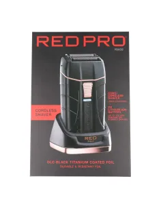 Red Kiss Pro Cordless Shaver Matt Black