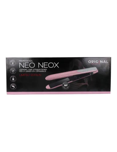 Sinelco Neox Ceramic Flat Iron Pink/Silver Cold