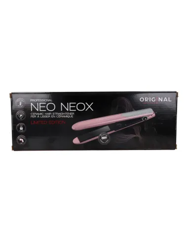 Sinelco Neox Plancha Ceramica Rosa/Plata Frio