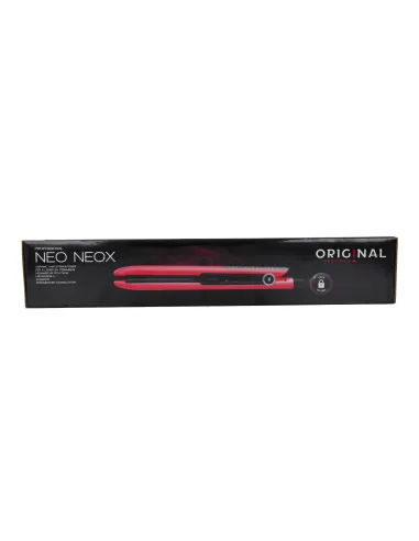 Sinelco Neox Plancha Ceramica Rosa/Plata Fluo