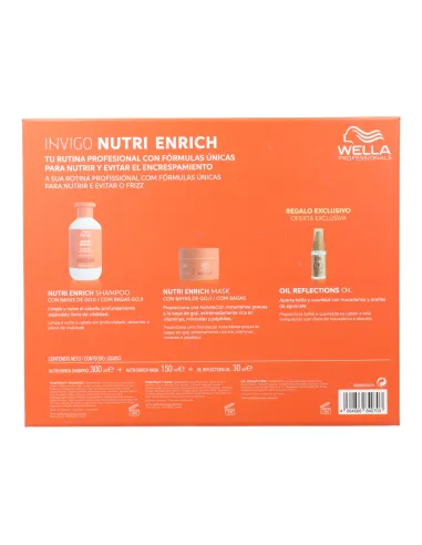 Wella Pack Nutritivo Enrich Champu + Mascarilla + Aceite