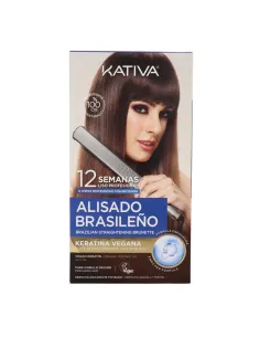 Kativa Alisado Brasileño Kit Vegano Cabello Oscuro