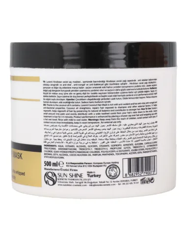 Lorenti Coconut Hair Mascarilla 500 ml