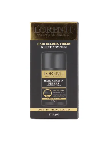 Lorenti Hair Keratin Fibers 27.5Gr Black