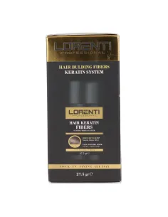 Lorenti Hair Keratin Fibers 27.5Gr Medium Brown