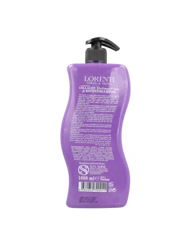 Lorenti Hair Champú 1000 ml Collagen & Biotin