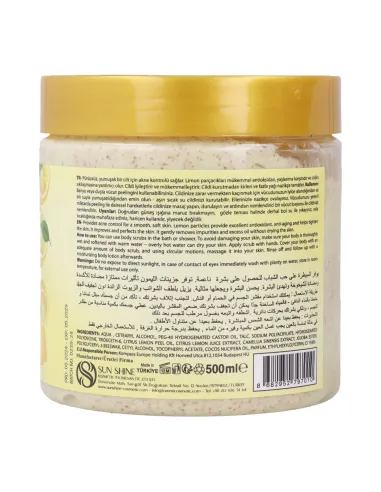 Lorenti Peeling Scrub 500 ml Lemon