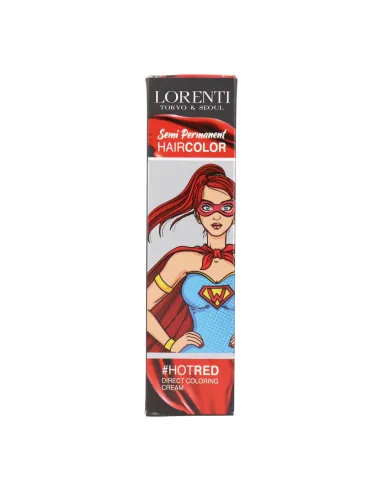 Lorenti Semi Permanent Haircolor 200 ml Hot Red