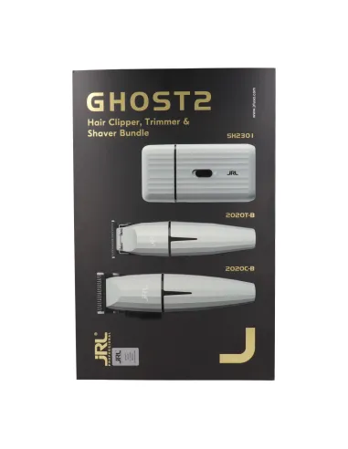 Jrl Pro Ghost Kit 2 Clipper & Trimmer & Shaver Bundle (Sh230I) (2020T-B) (2020C-B)