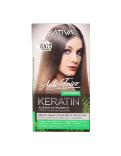 Kativa Keratin Alisado Sin Plancha Anti Frizz Xtra Shine Kit
