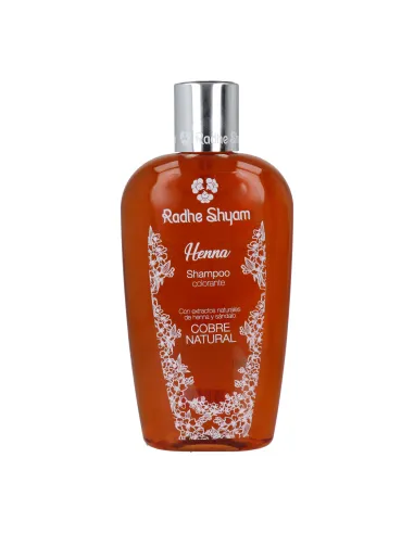 Radhe Shyam Henna Champú Colorante Cobre Natural 250 ml