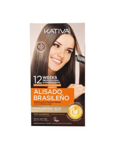 Kativa Lisciatura Brasileño Cheratina Kit