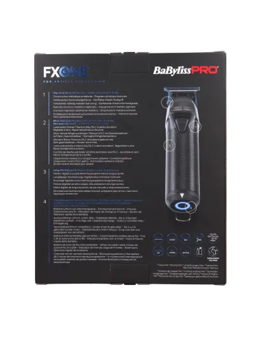 Babyliss Pro Maquina Fxone Black All-Metal Skeleton