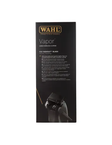 Wahl Maquina Vapor Cord-Cordless Clipper New F32 Fadeout