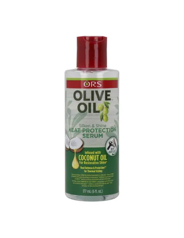 Ors Olive Oil Heat Protección Serum 6oz/177 Ml (rojo)