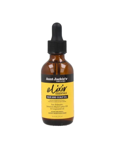 Huile JBC Saw Palmetto de Tante Jackie's C&C Elixir Essentials 59 ml