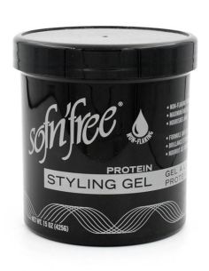 OUTLET Sofn Free Styling Gel Black 425 gr