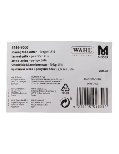 Lamina Wahl + Lama Super Close (3616-7000)