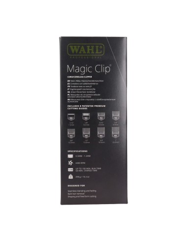 Wahl Black Magic Clip sem fio 5 estrelas