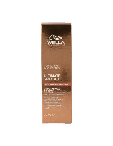 Wella Ultimate Smooth Oil Serum Step 3 Miracle 30 ml Wella Ultimate Smooth Oil Serum Step 3 Miracle 30 ml