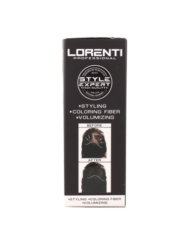 Lorenti Coloring Fiber Cera Volumizante 3 Em 1 Preto 30 gr