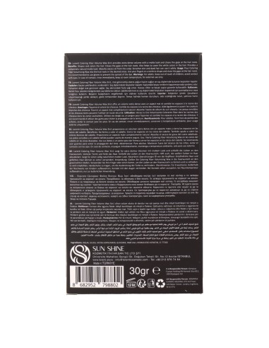 Lorenti Coloring Fiber Cera Volumizante 3 Em 1 Preto 30 gr