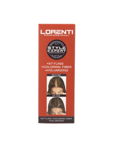Lorenti Coloring Fiber Cera Volumizante 3 Em 1 Castanho 30 gr