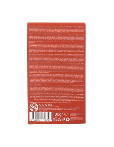 Lorenti Coloring Fiber Cera Volumizante 3 Em 1 Castanho 30 gr