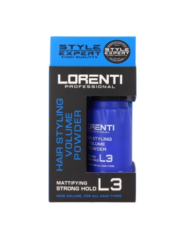 Lorenti Hair Styling Volume Powder L3 Fixação Forte 30 gr