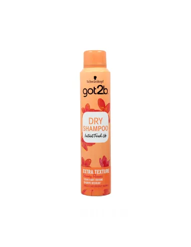 Schwarzkopf Got2b Champú Seco Extra Texture 200 ml Schwarzkopf Got2b Champú Seco Extra Texture 200 ml