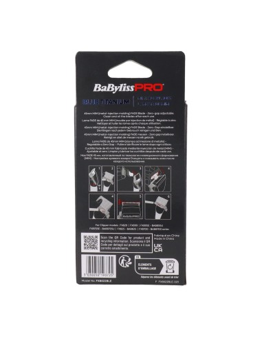 BABYLISS PRO Recambio Cuchilla MIM Fade Blue Titanium (FX8022BLE)