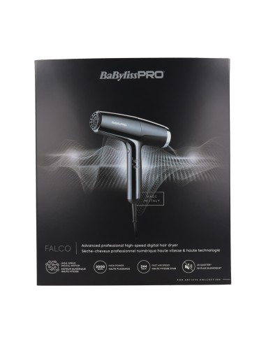 Babyliss Pro Secador Falco High Speed Silver