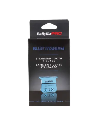 Replacement T Blade Skeletonfx Mim Blue Titanium Babyliss Pro Fx707Ble Replacement T Blade Skeletonfx Mim Blue Titanium Babyliss Pro Fx707Ble