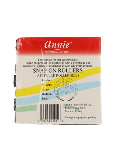 Annie Rolos Negro (14und/pequeña) 1011