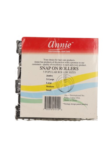 Annie Rolos Negro (12und/med) 1012